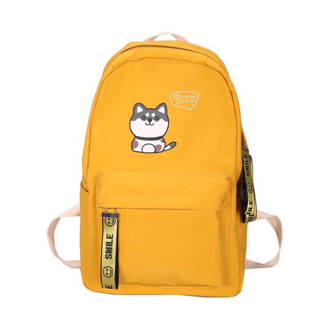 Balo Thời Trang Hàn Quốc - Chú Chó Cute