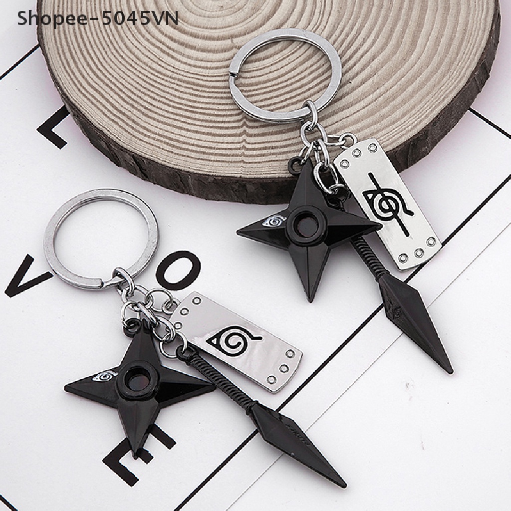 Móc khóa phụ kiện của nhân vật Anime Kunai Shuriken Ninja