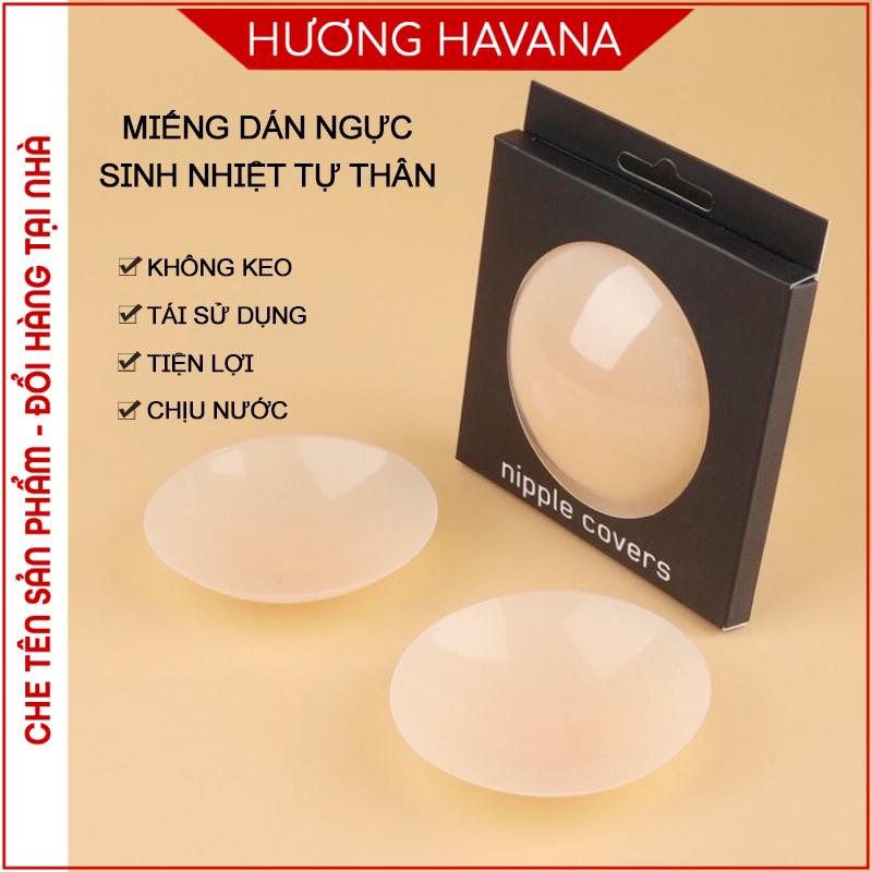 Miếng dán ngực silicon tự thân y tế an toàn cho da tự sinh nhiệt không dùng keo FPD10