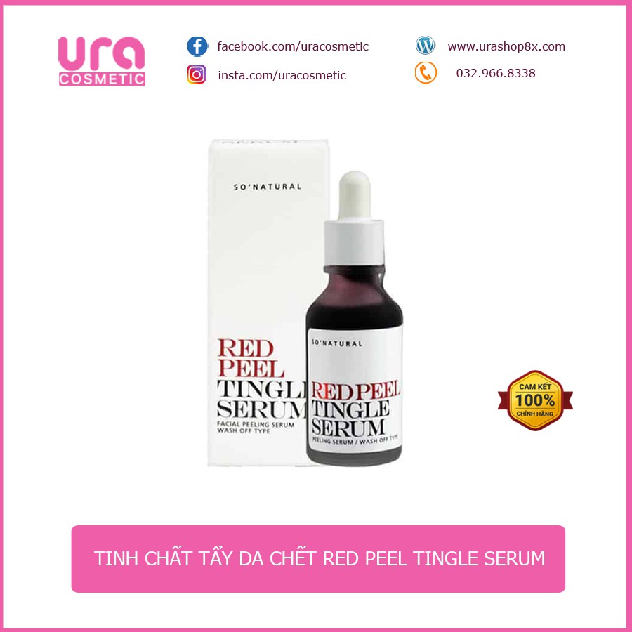 TẨY DA CHẾT RED PEEL TINGLE SERUM