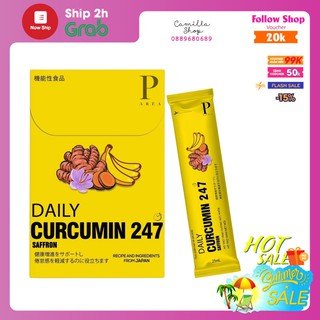 Thạch nghệ saffron vị chuối Nhật Bản Daily Curcumin 247