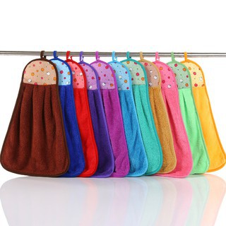 Khăn Lau Tay Nhà Bếp, Khăn Lau Bát Treo Nhà Bếp, Khăn Lau Tay Cotton Siêu Thấm Hút .