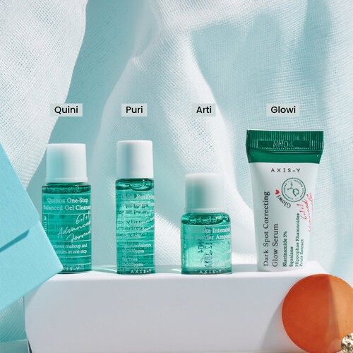 Bộ Mỹ Phẩm Chăm Sóc Da Mini [AXIS-Y] Làm Đẹp Nhỏ Gọn Tiện Dụng Chất Lượng Cao | BigBuy360 - bigbuy360.vn