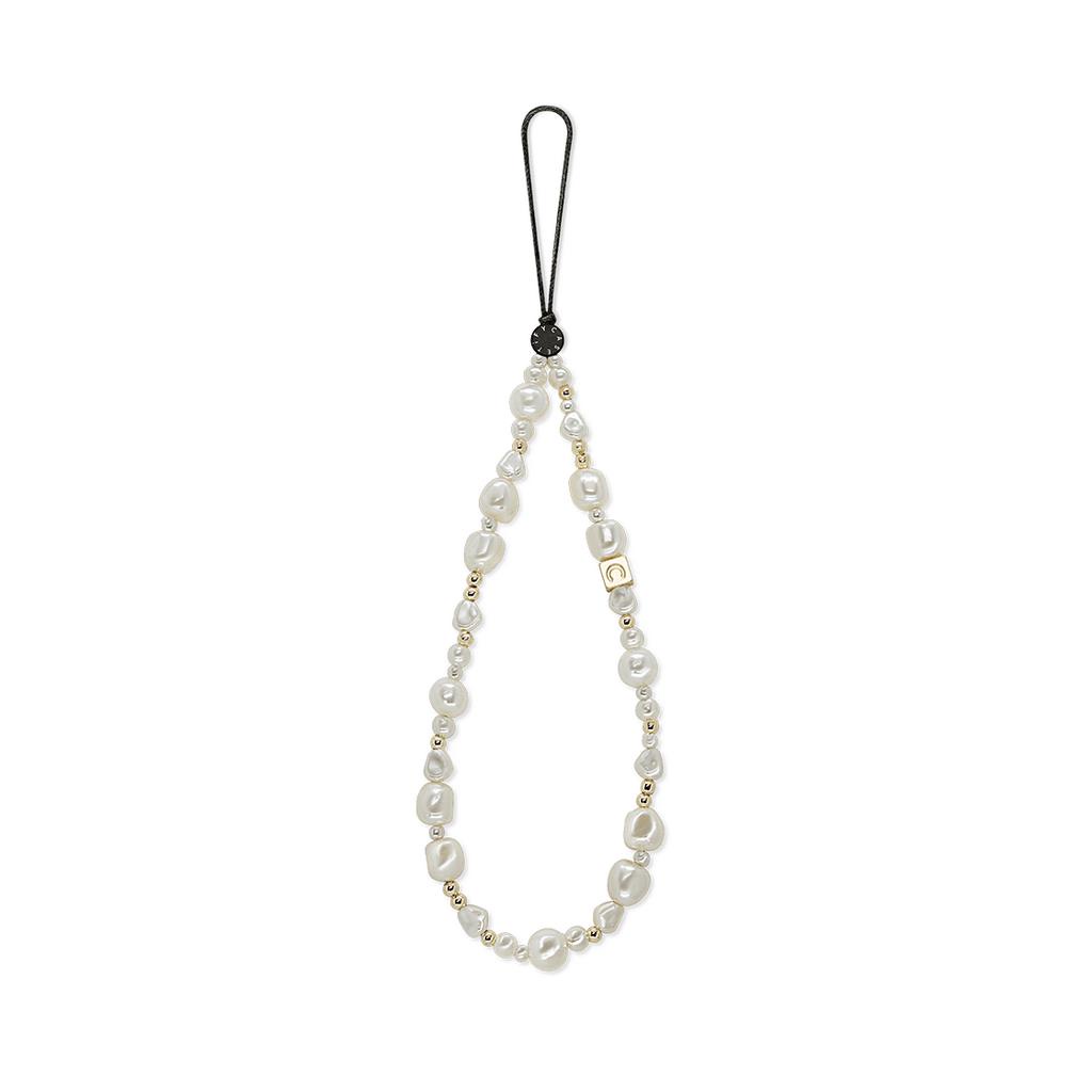 Dây Đeo Điện Thoại Hạt Cườm CASETiFY | Pearl Phone Charm - Classic Pearl