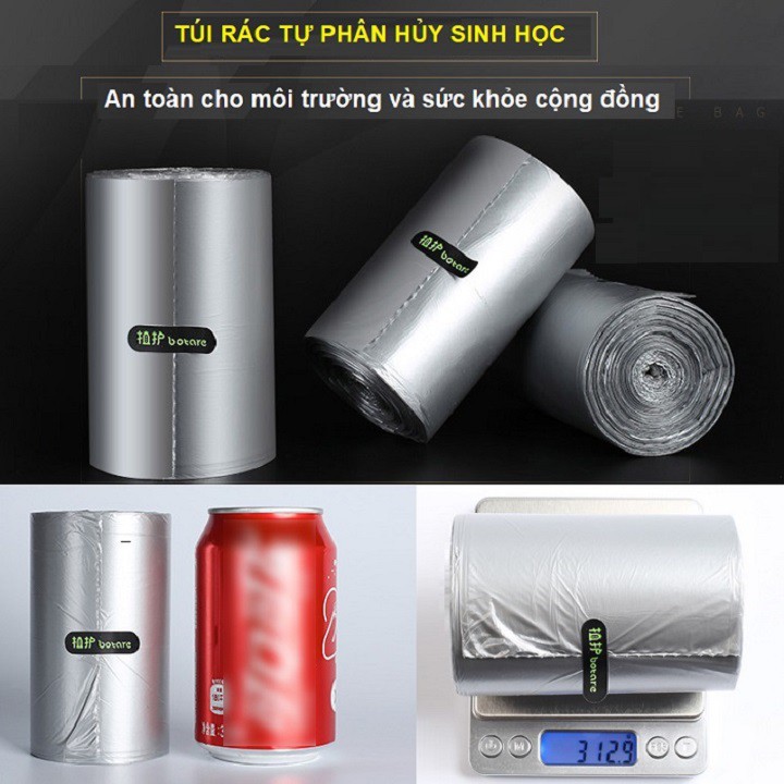 Túi Rác Tự Phân Hủy Sinh Học (Màu Ngẫu Nhiên)