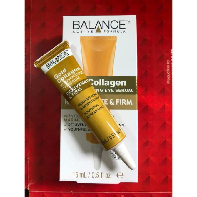 Tinh chất chống lão hóa da vùng mắt Balance Gold Collagen Rejuvenating Eye Serum 15ml | BigBuy360 - bigbuy360.vn