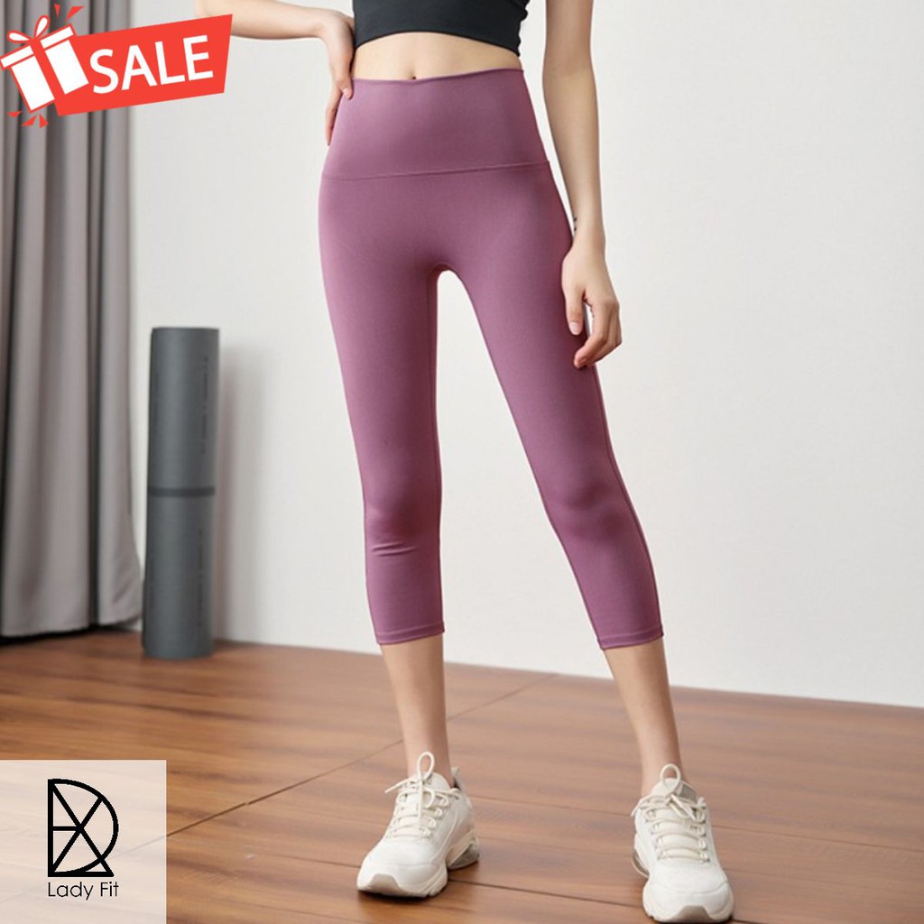 [2021] Quần legging lửng cạp cao | BigBuy360 - bigbuy360.vn
