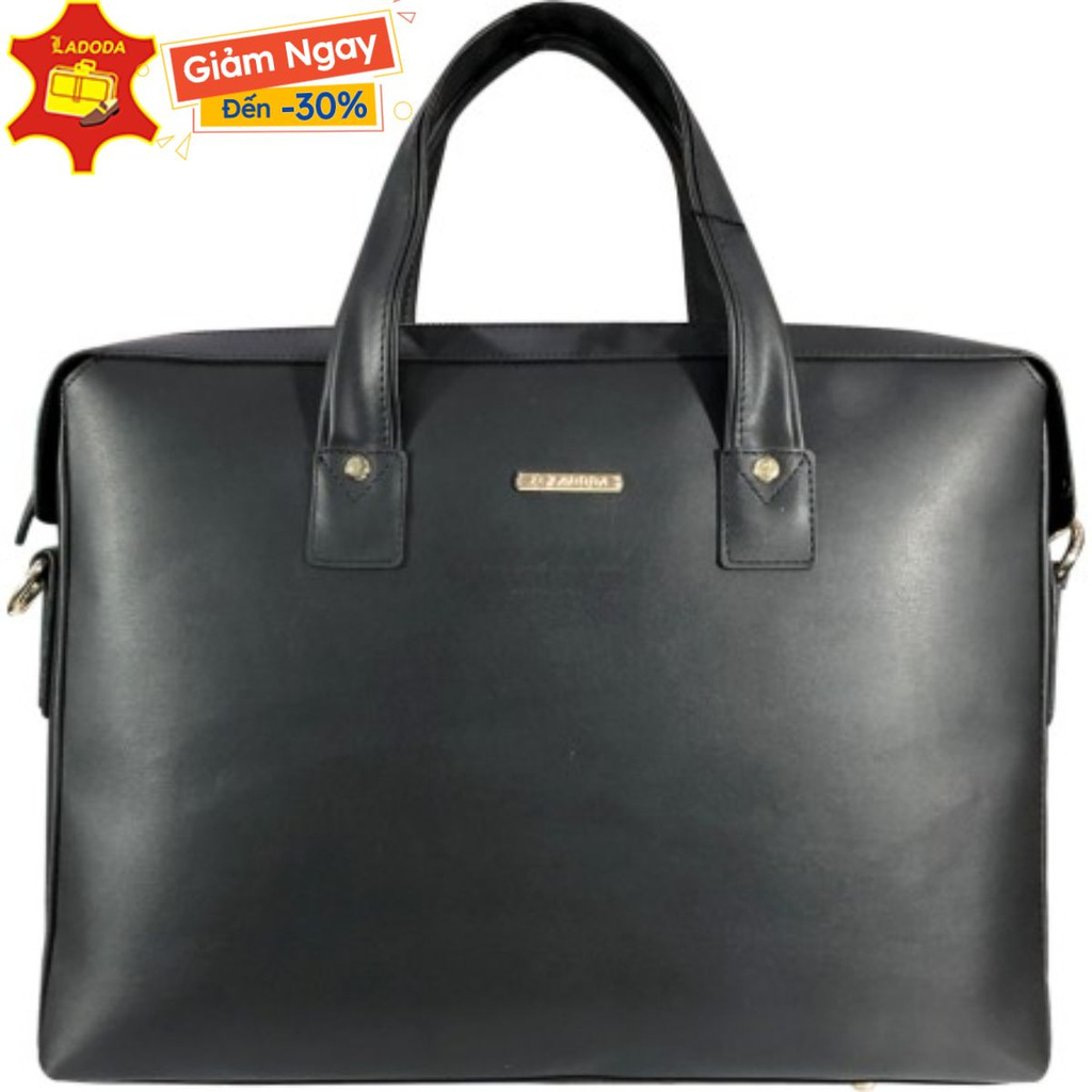 Cặp cán bộ,Cặp văn phòng, Cặp công sở viền da đựng laptop máy tính xách tay đẹp nam nữ Ladoda mãC208 | BigBuy360 - bigbuy360.vn