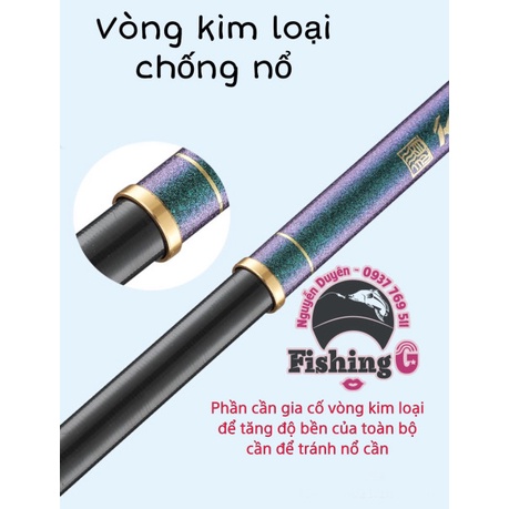 Cần câu đài 5h Biquan Tam Tinh Tú