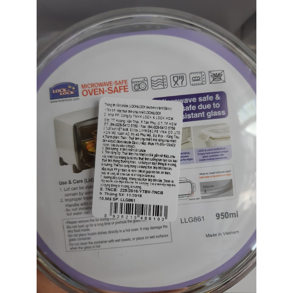 Hộp thủy tinh lock&lock chính hãng | BigBuy360 - bigbuy360.vn