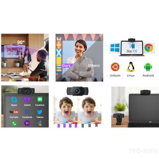 Webcam Hd 1080p Megapixels Có Micro Cho Máy Tính