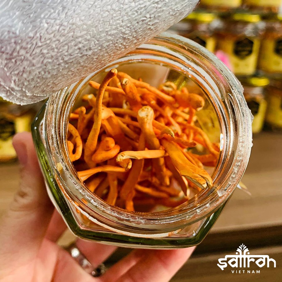 Đông trùng hạ thảo sấy thăng hoa Saffron Việt Nam