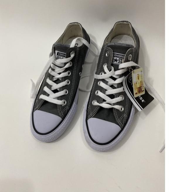 Giày Thể Thao Converse Mvd-655 Cổ Thấp Màu Xám Cơ Bản