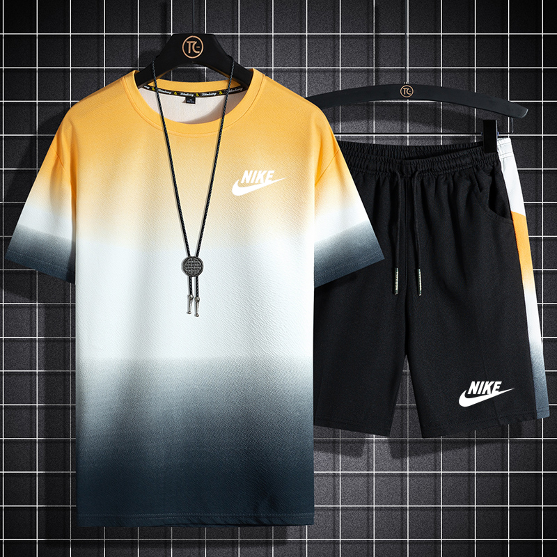 Bộ Đồ Thể Thao Nike Cỡ Lớn Phối Màu Gradient Sành Điệu Cho Nam | BigBuy360 - bigbuy360.vn