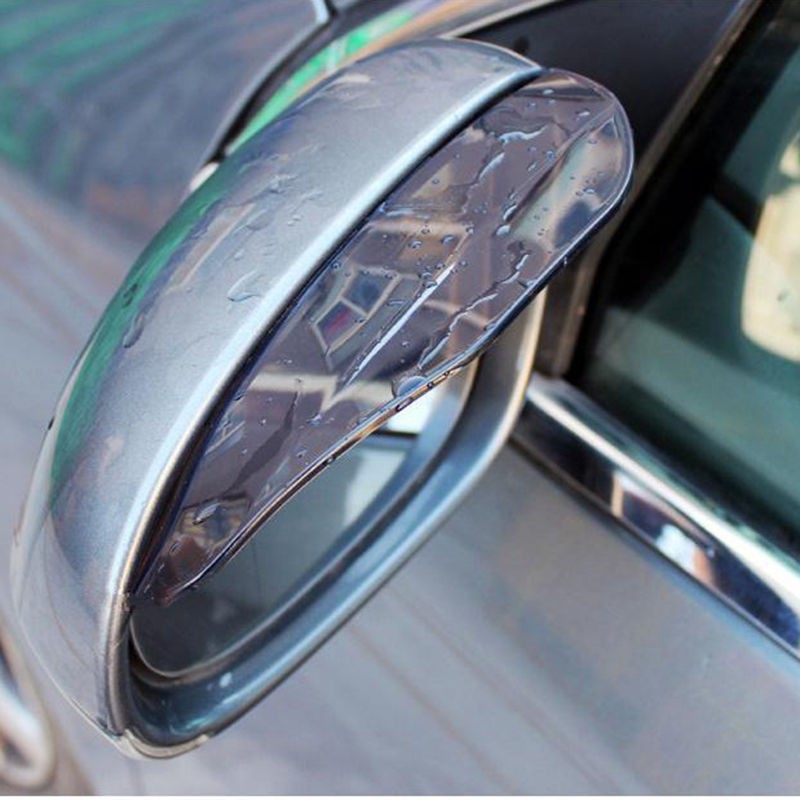 2 tấm chắn mưa tuyết đa năng tự động màu đen cho kính chiếu hậu xe hơi | BigBuy360 - bigbuy360.vn