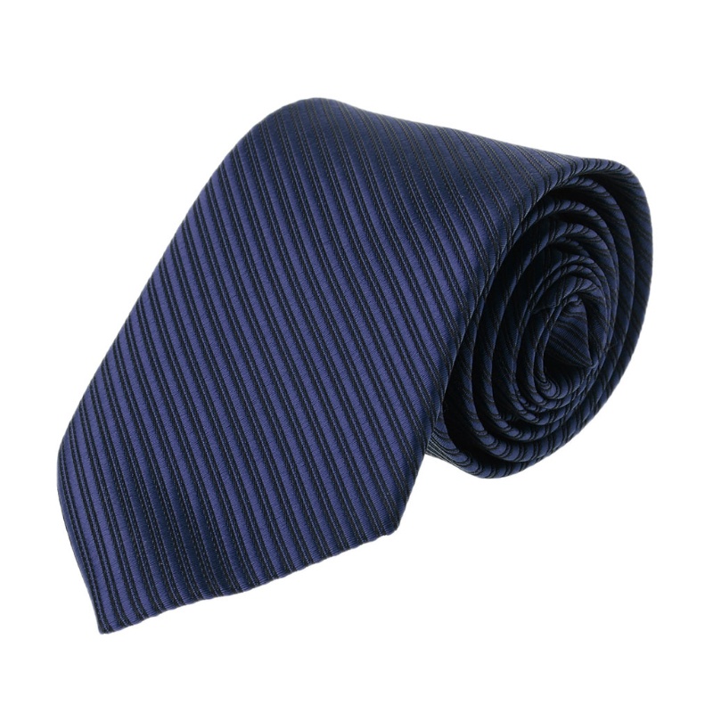 Cà Vạt Nam Yoi Họa Tiết Sọc Màu Trơn Sang Trọng