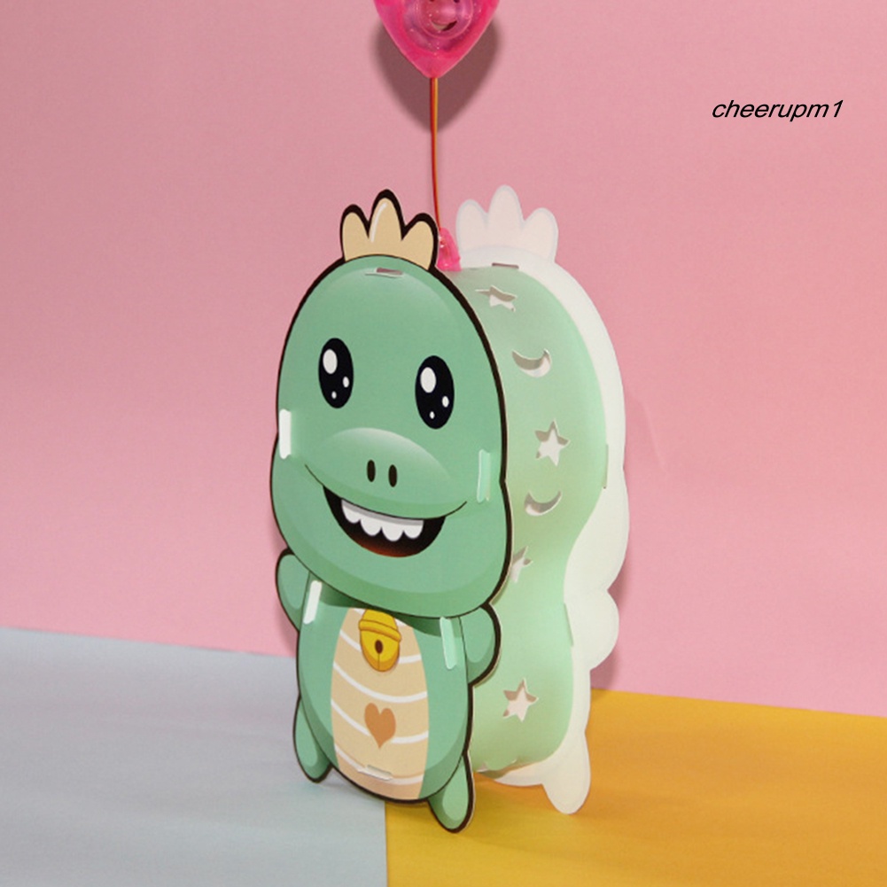 Lồng đèn hình hoạt hình có nhạc và đèn DIY dành cho bé