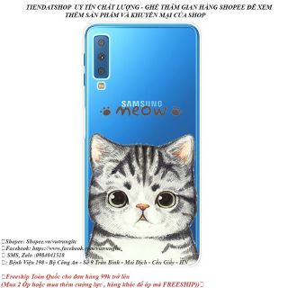Ốp Dẻo Hoa Văn Samsung A7 2018