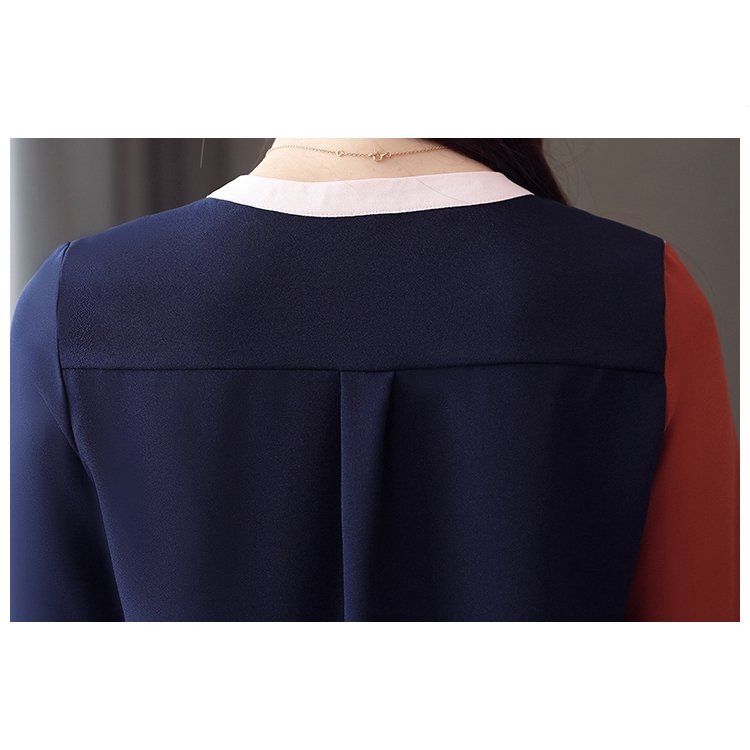 Áo chiffon công sở nữ tay dài phong cách Hàn Quốc | BigBuy360 - bigbuy360.vn