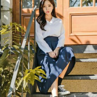 Váy Hanbok cách điệu- xách tay Hàn Quốc (hàng order)