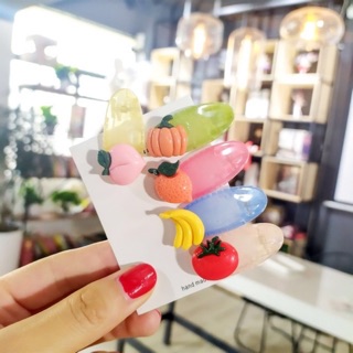 Kẹp tóc trái cây Hàn Quốc 1 chiếc