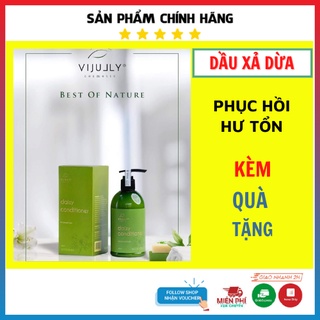 Dầu Xả Dừa Hương Hoa Cúc VIJULLY, Dầu Xả Daisy Conditioner 280ml - Giúp Phục Hồi Tóc, Suông Mượt, Vào Nếp