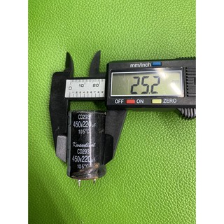 Combo 10 Tụ phân cực 220uf / 400- 450V ( tụ hóa) hàng tháo máy