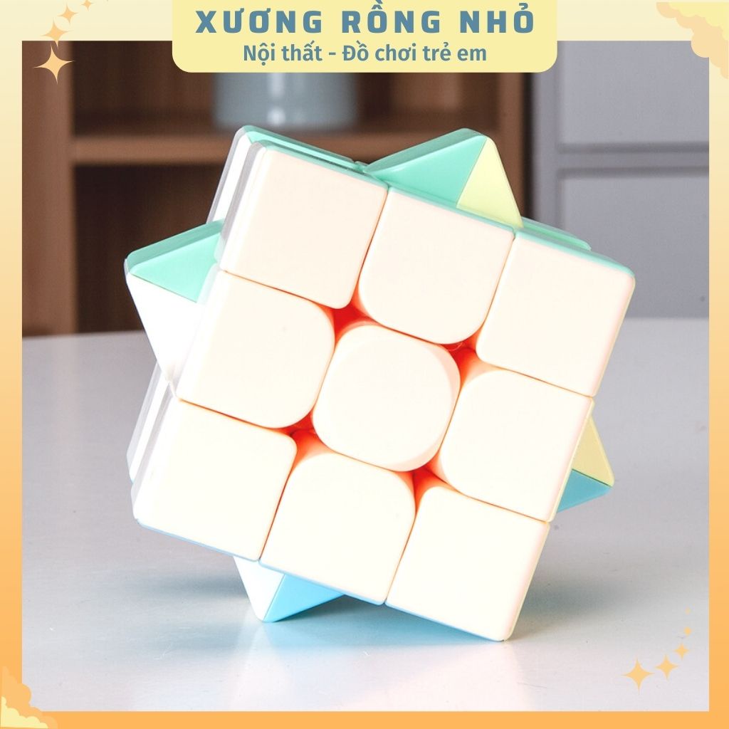 Bộ sưu tập Rubik MoYu 3x3, Rubik 4x4, Rubic tam giác Pyraminx - Rubic trí tuệ màu pastel