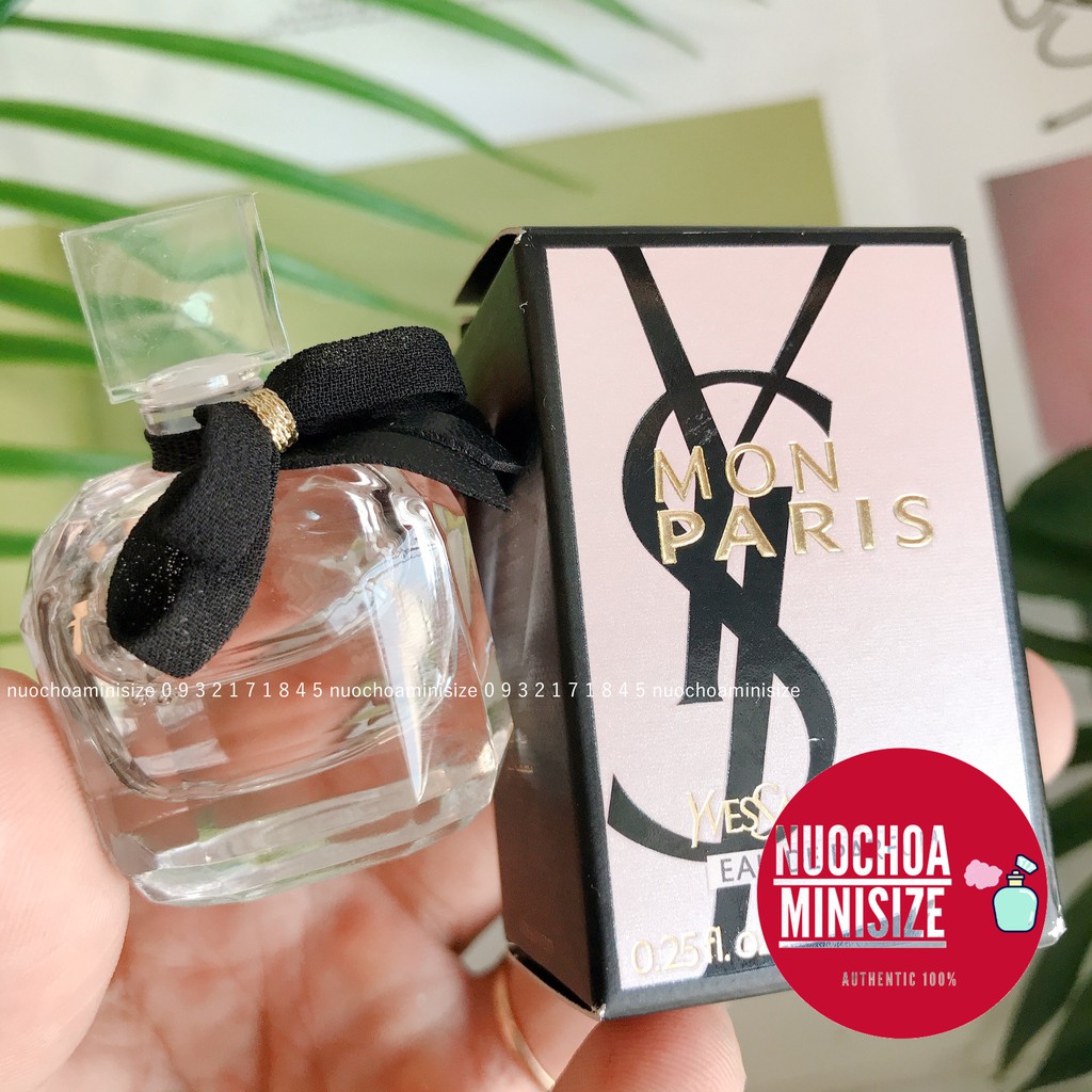 NƯỚC HOA MINI YSL Mon Paris Couture 10ml - Mon EDP 7.5ml - Mon Parfum Floral 7.5ml