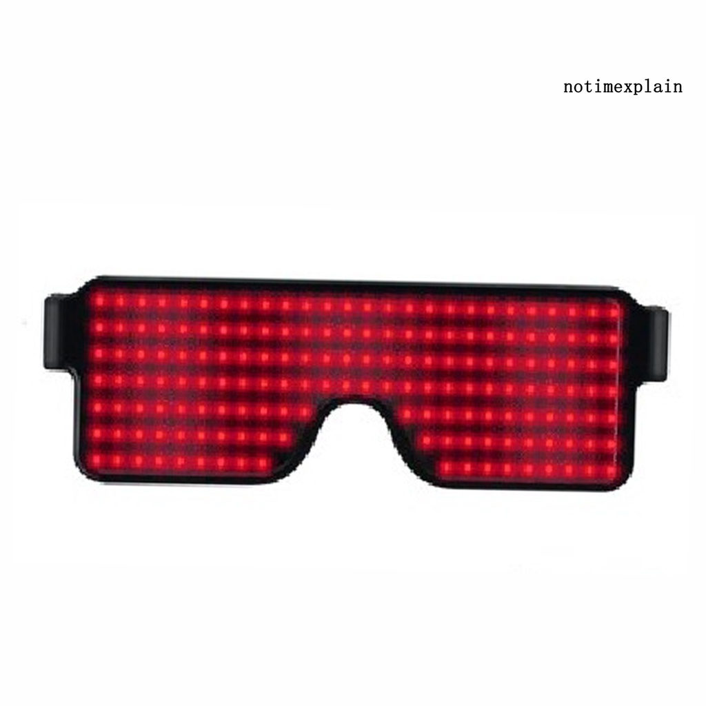 Mắt kính có đèn LED phát sáng độc đáo