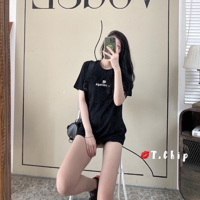 Áo Thun Chữ Thêu mới về Siêu Hót (kèm ảnh thật)