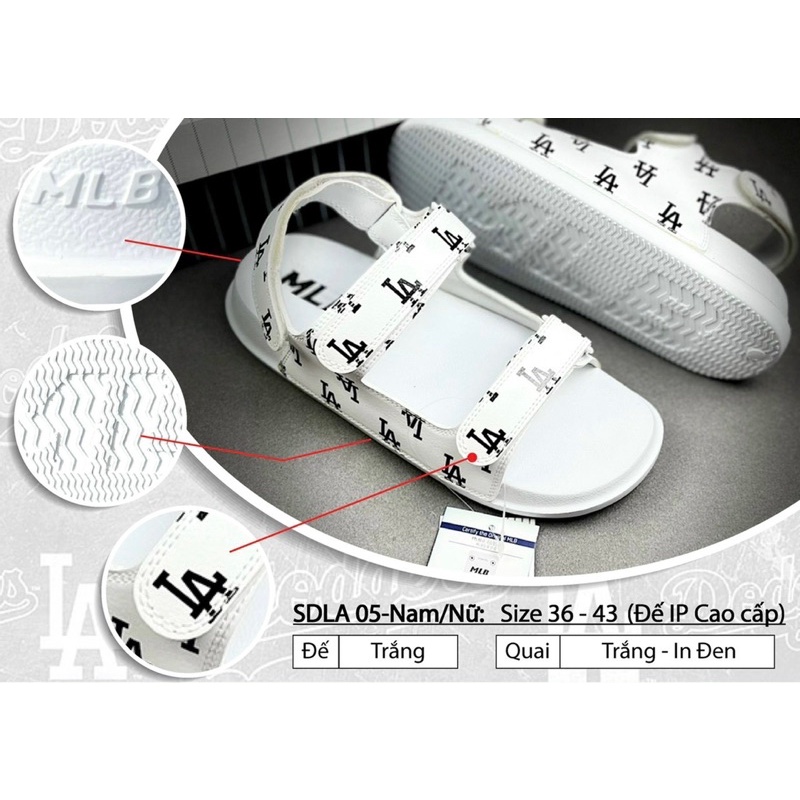 DÉP SANDAL M.L.B CHUNKY MONOGRAM SIÊU ÊM CHO NAM VÀ NỮ