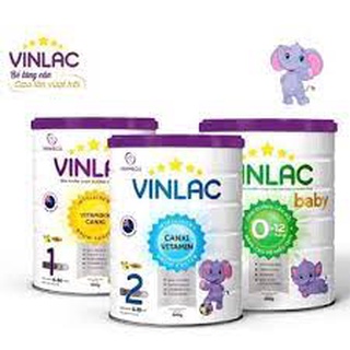 [CHÍNH HÃNG] Sữa Vinlac đủ số 0 - 1 -2 lon 900g date mới
