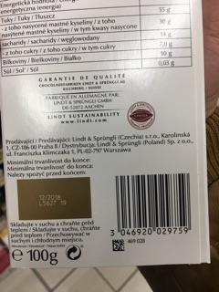 Socola đắng Lindt Excellence