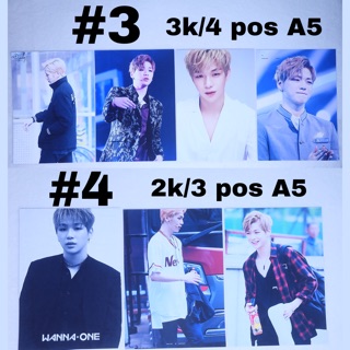 (Có sẵn) Sale poster A5 Jihoon / Daniel