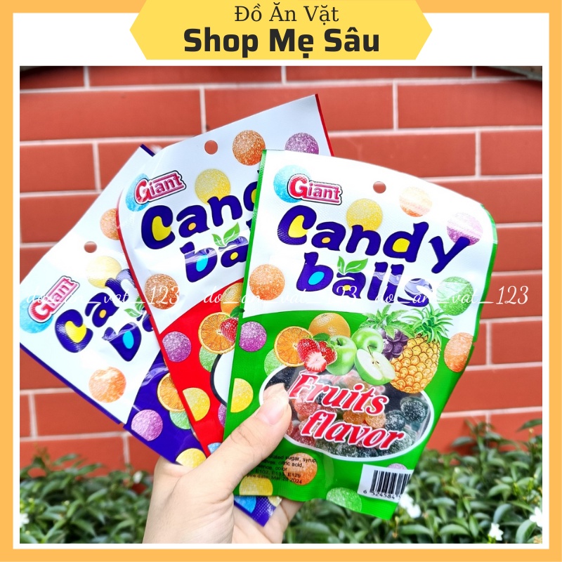 Kẹo hương trái cây phủ đường thơm ngon gói 16g