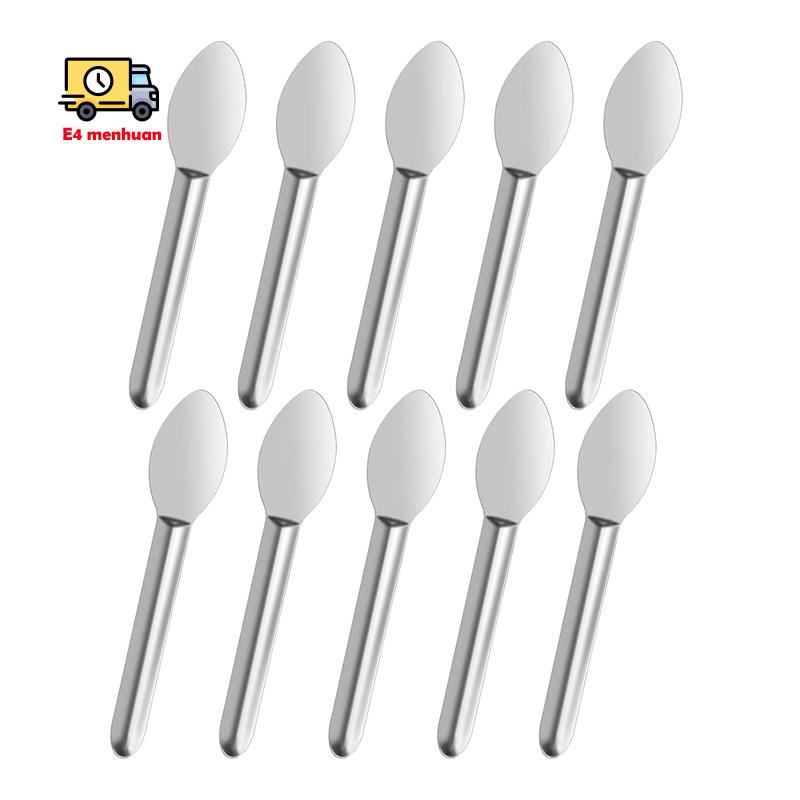 Set 10 muỗng mini bằng thép không gỉ dùng trong phòng thí nghiệm