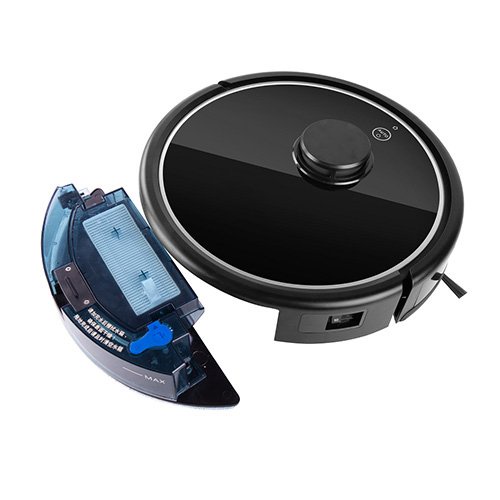 Robot hút bụi lau nhà Laser K187 Wifi Tuya, điều khiển qua điện thoại, lập bản đồ thời gian thực, có tiếng Việt