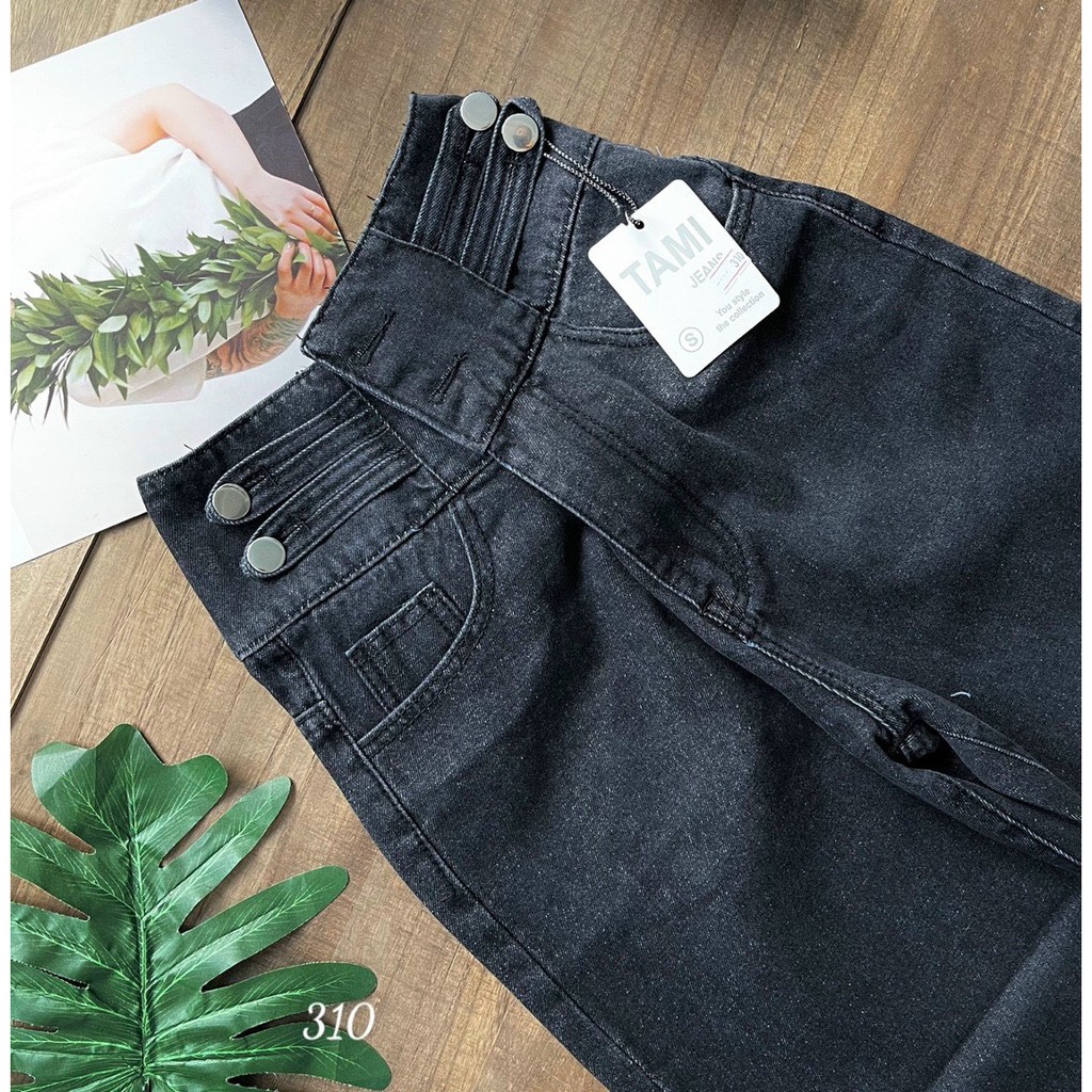 QUẦN JEAN BAGGY NỮ CẠP CAO LƯNG QUẦN PHỐI NÚT SIÊU XINH [CLIP THẬT] [FREESHIP] hàng loại 1, VẢI DÀY | BigBuy360 - bigbuy360.vn