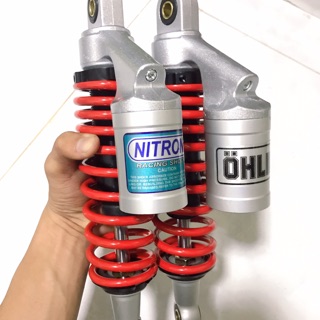 Phuộc Yss bình dầu gắn Sirius - Wave