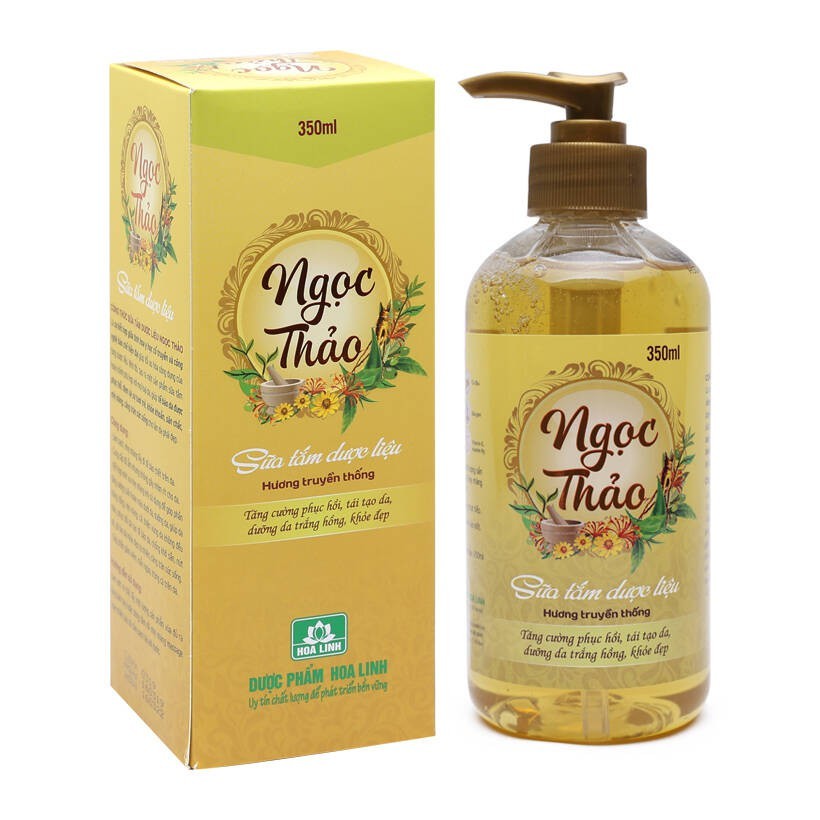 Sữa Tắm Dược Liệu Ngọc Thảo hương truyền thống dung tích 350ml