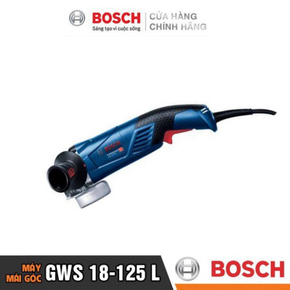 [HÀNG CHÍNH HÃNG] Máy Mài Góc Bosch GWS 18-125 L (125MM-1800W) , Giá Cạnh Tranh, Chất Lượng Hàng Đầu