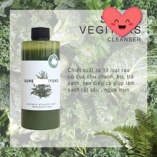 (Có bill) Trả order sữa rửa mặt rau củ