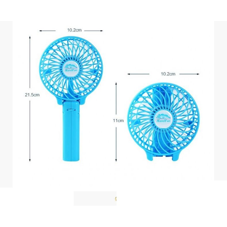 QUẠT SẠC TÍCH ĐIỆN CẦM TAY ROMAN HFR01A1 - 3  TỐC ĐỘ GIÓ - CÔNG SUẤT 4.5W