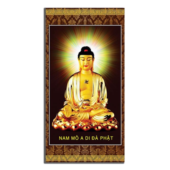 Tranh phật sáo trúc gỗ, tranh quan âm bồ tát, tranh phật dán tường, adida, quan âm treo tường loại cao cấp