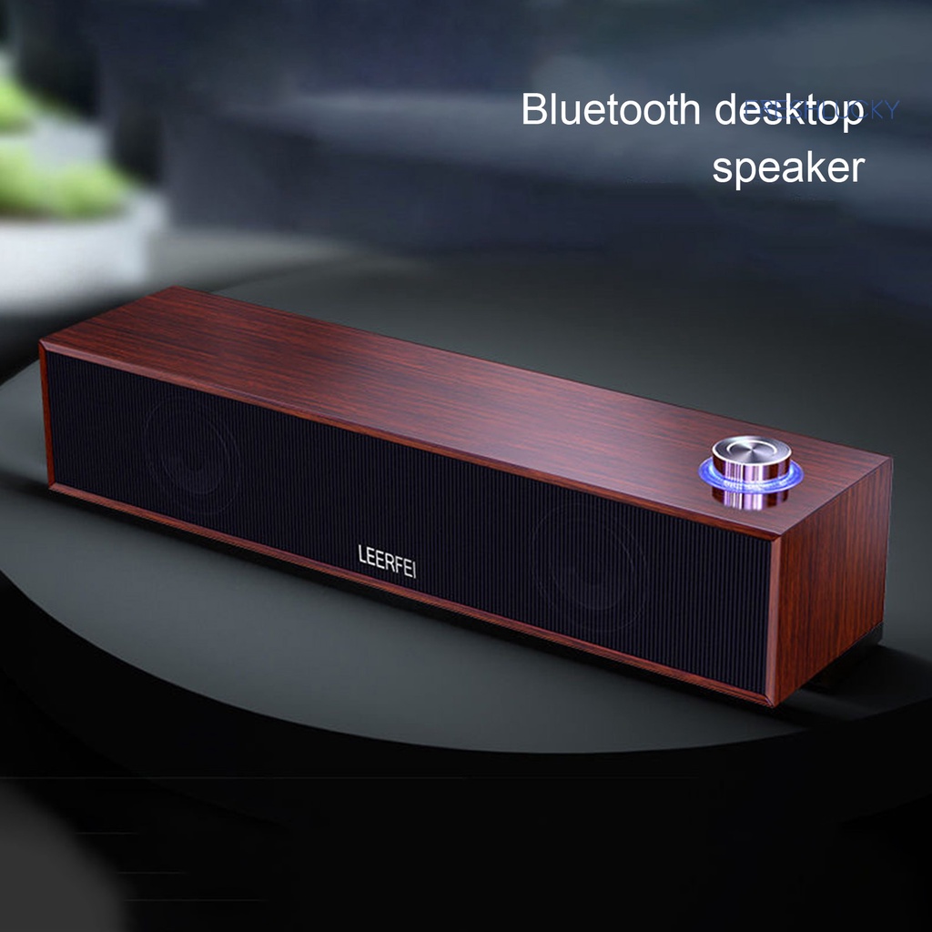 Loa Bluetooth không dây E350M âm thanh vòm stereo siêu trầm hình chữ nhật cho máy tính