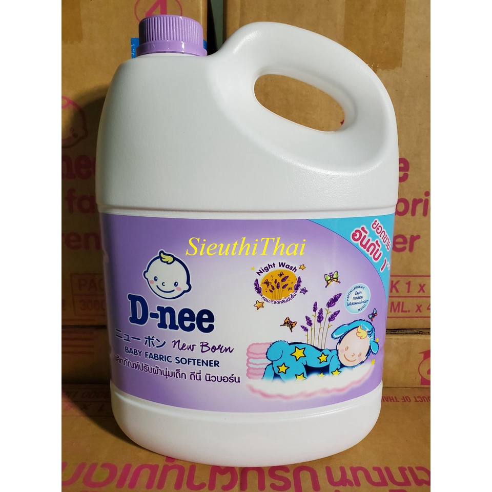 Nước Xả Vải Dnee hàng chuẩn Thái Lan 2800ml mẫu mới