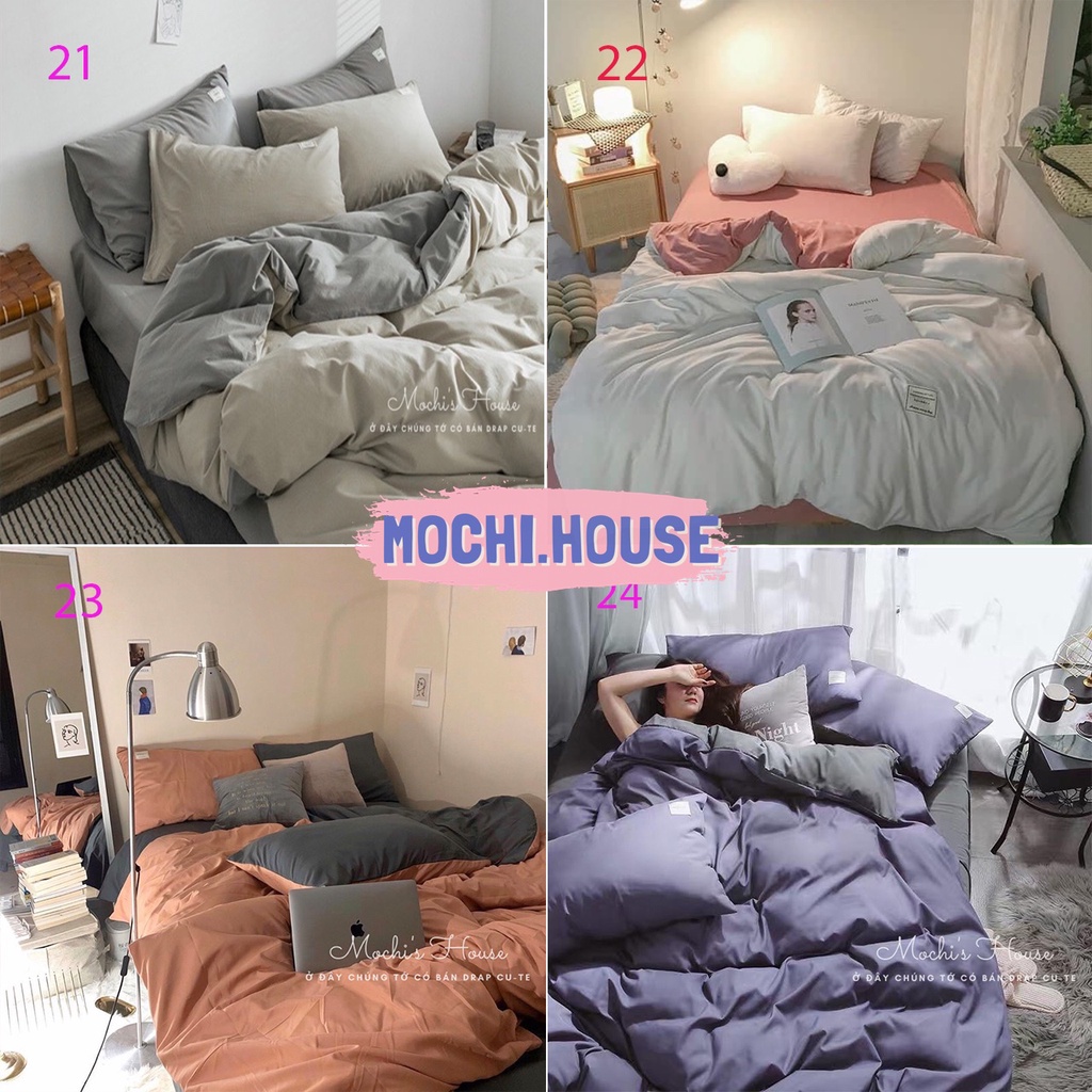 BỘ CHĂN GA GỐI COTTON HÀN QUỐC TICI ĐỦ MẪU