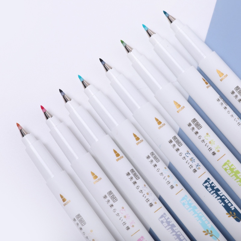Bút Brush Pen Viết Thư pháp Calligraphy Air Brush - Bút lông tập viết tiêu đề sổ bullet journal Lẻ 1 bút VIENCE