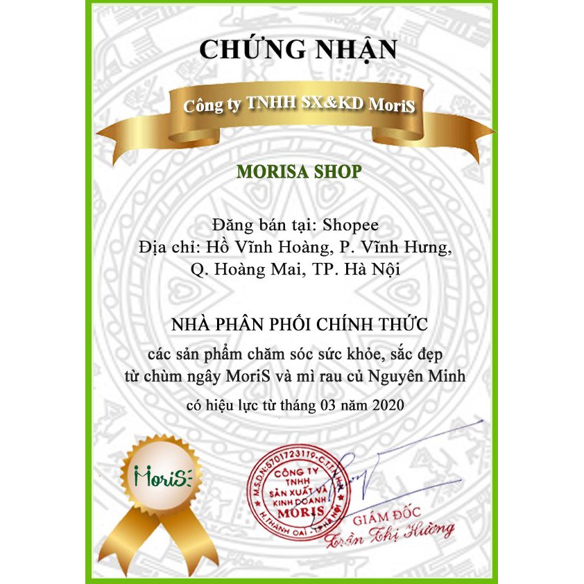 son dưỡng chùm ngây MoriS màu hồng nhẹ nhàng cá tính dưỡng ẩm môi SD02